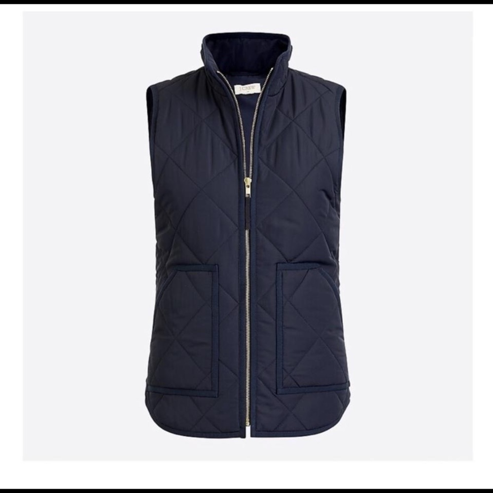 Women’s J. Crew puffer vest